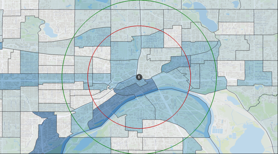 St. Paul, Minnesota - Projected Population Growth Rate